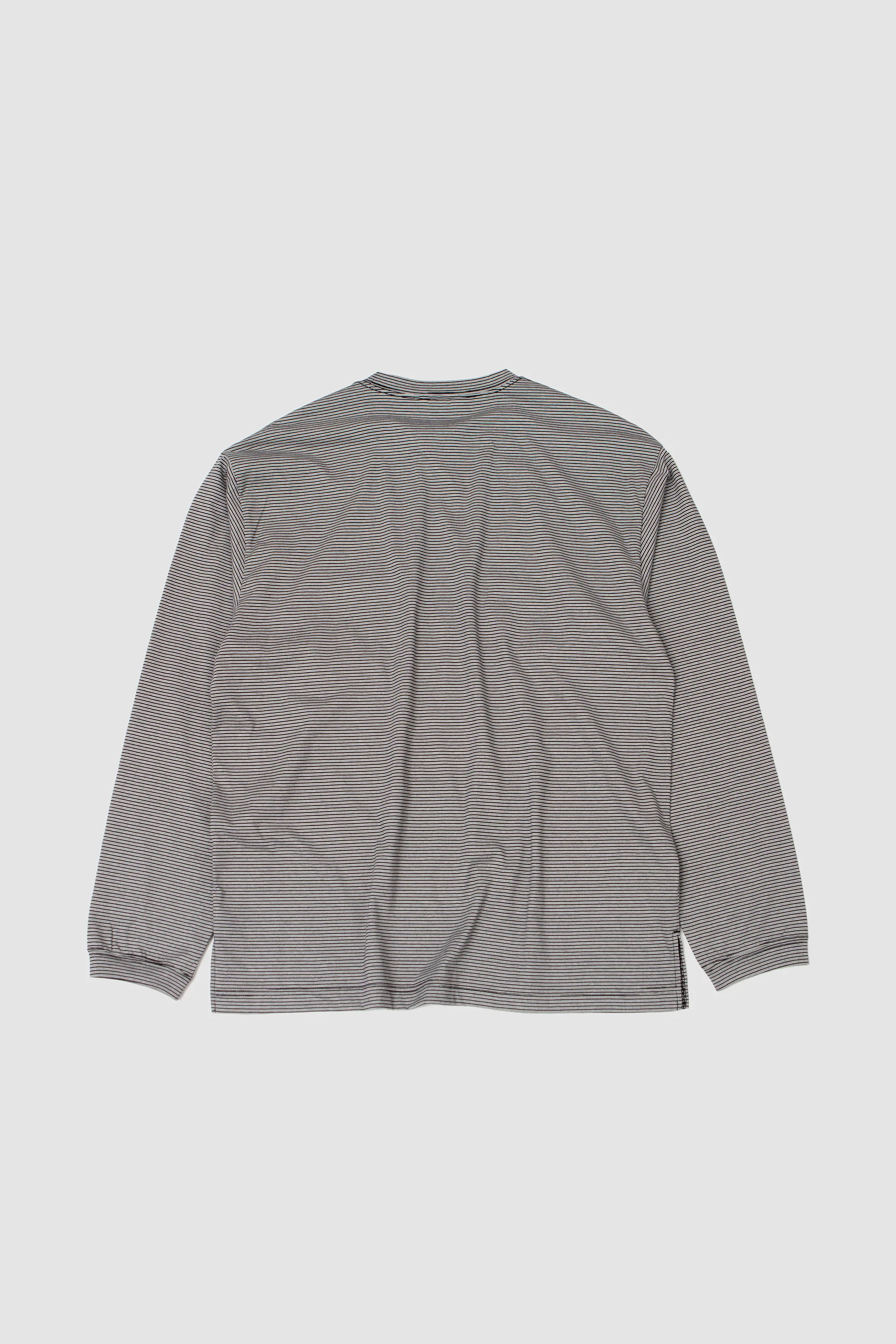 Striped Long Sleeve Grey/ Black - Image 5
