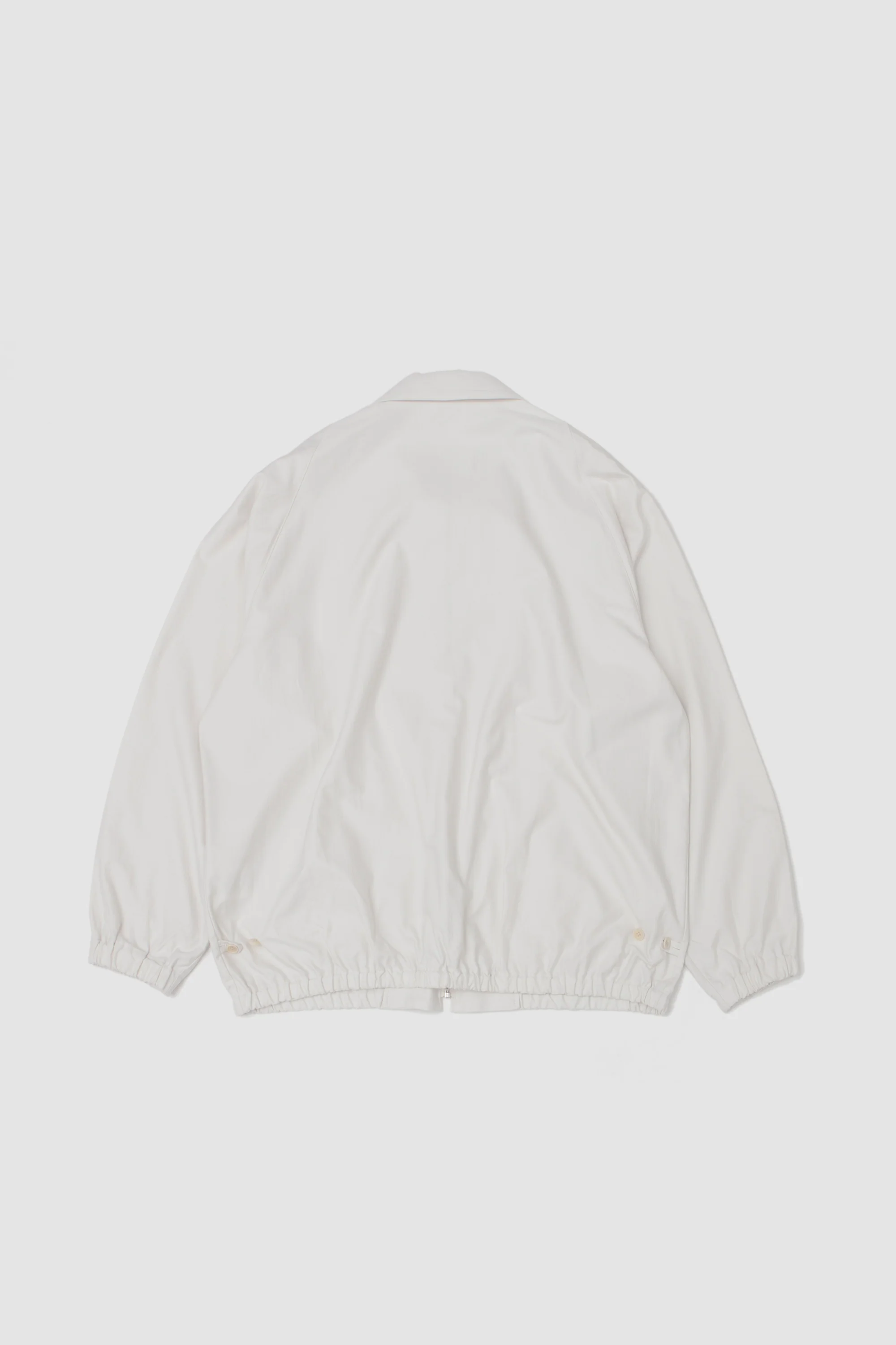 Zip Up Moleskin Blouson Ivory - Image 5