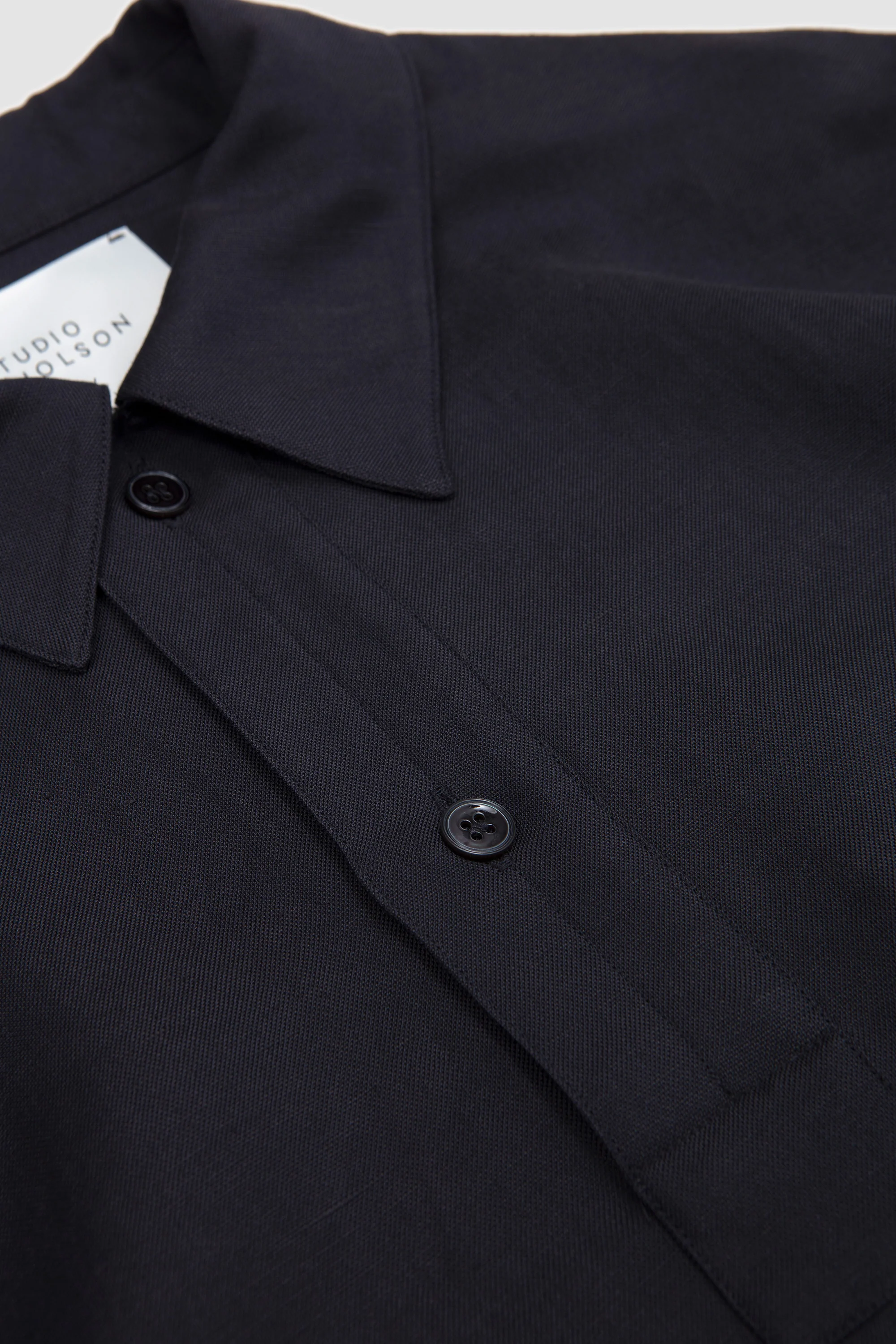 Austin Shirt Darkest Navy - Image 3