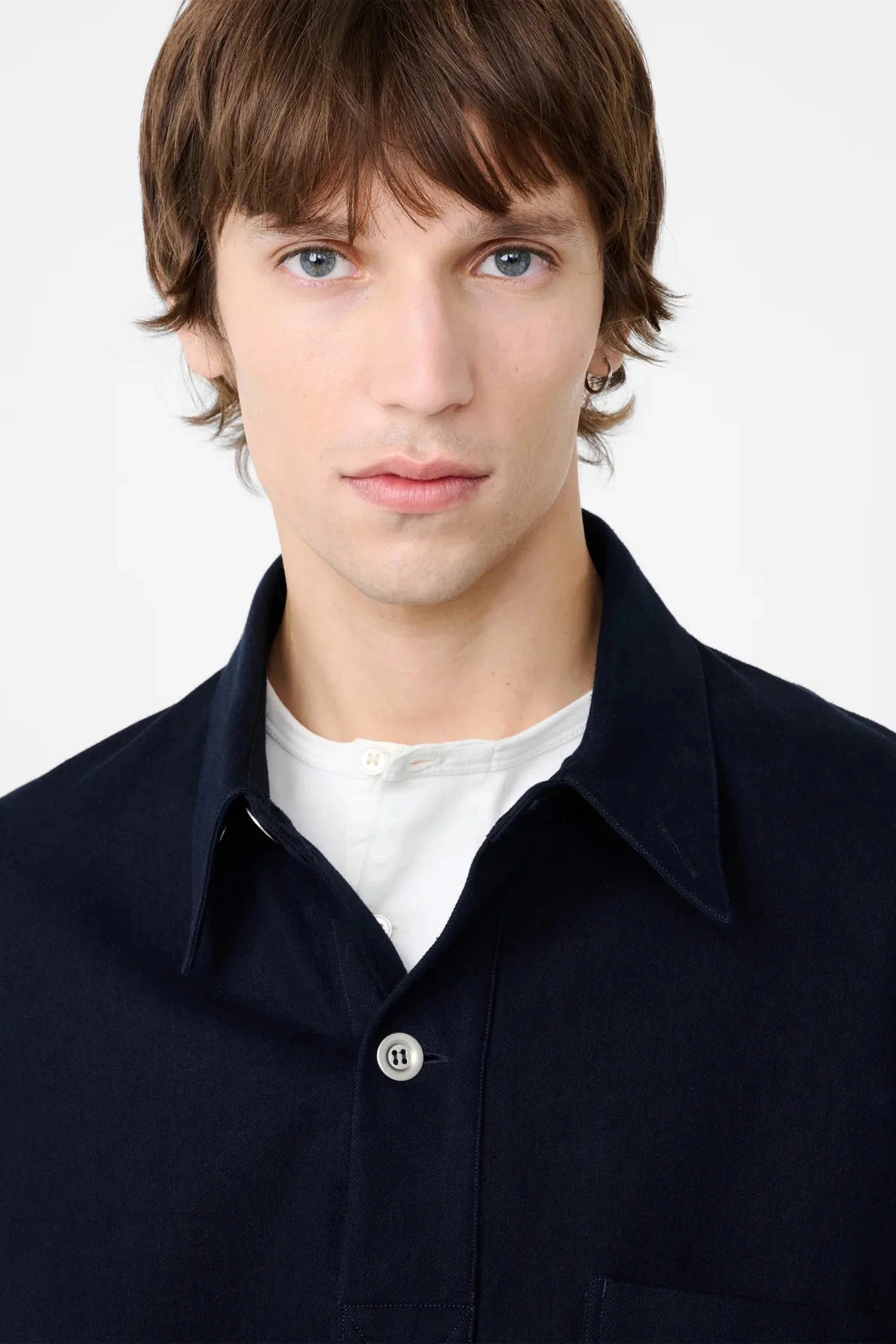 Stowe Shirt Indigo - Image 5