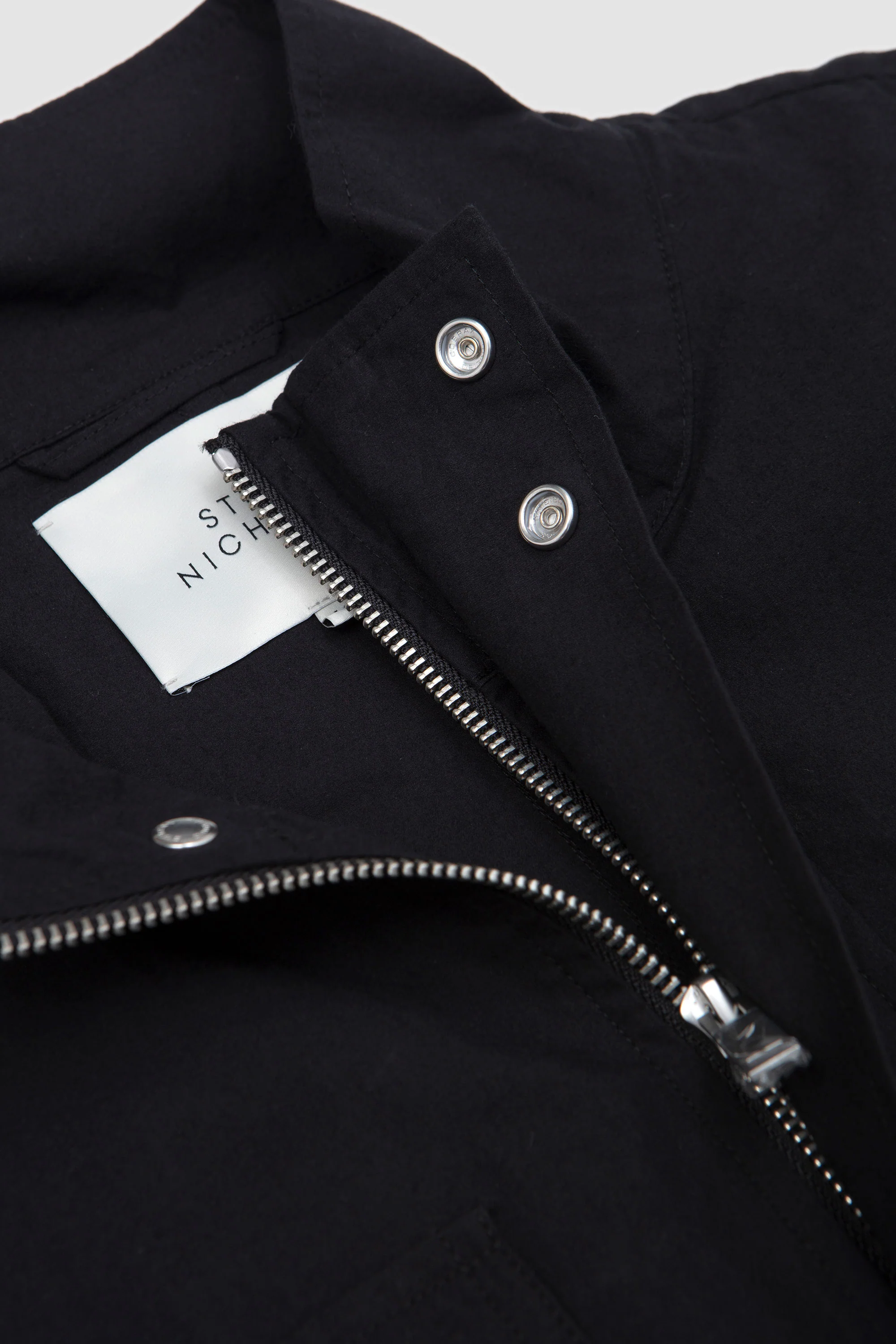 Vista Elasticated Waist Jacket Washed Black - Image 3