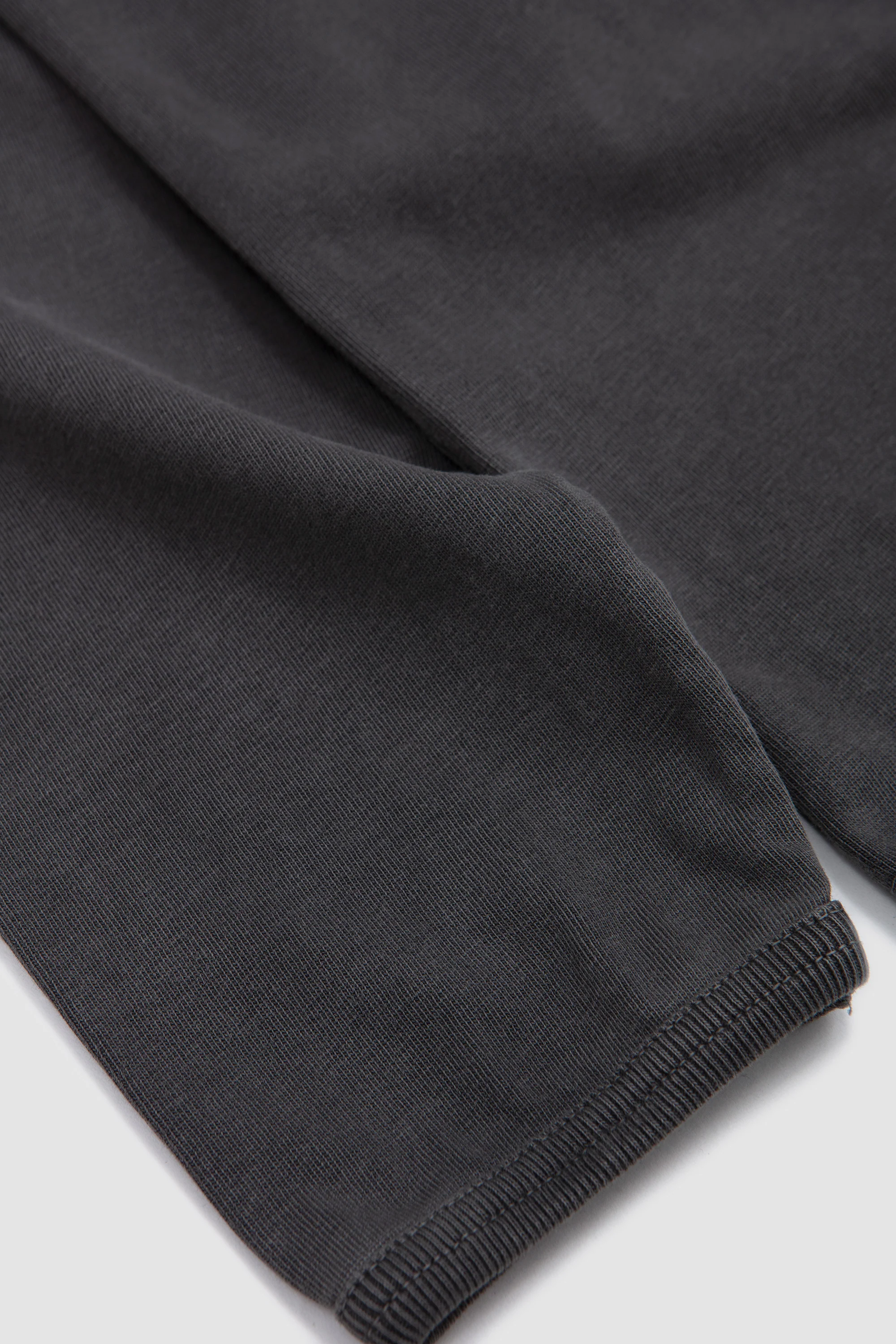 Heavy Jersey Rugby Polo Faded Black - Image 4