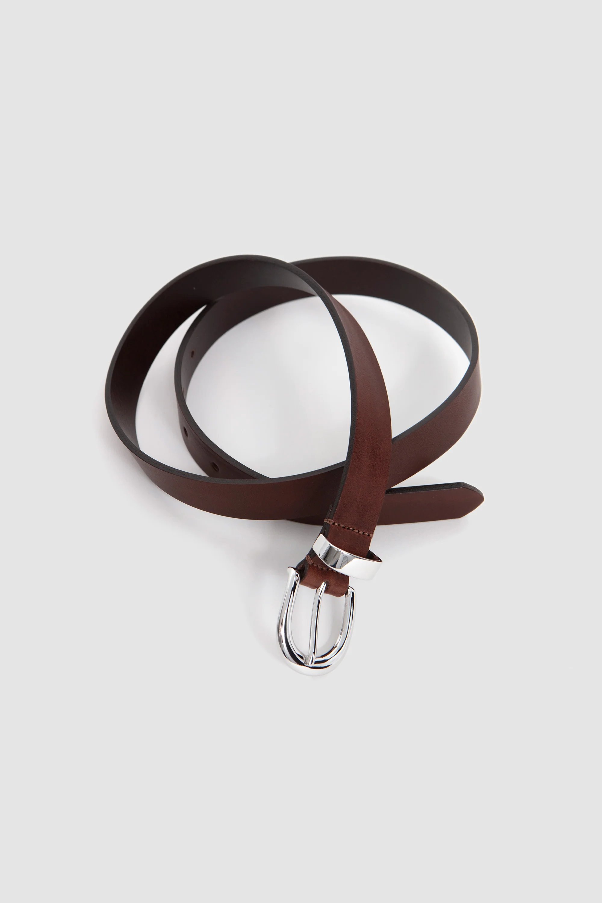 Simple Belt 2,5cm Brown - Image 3