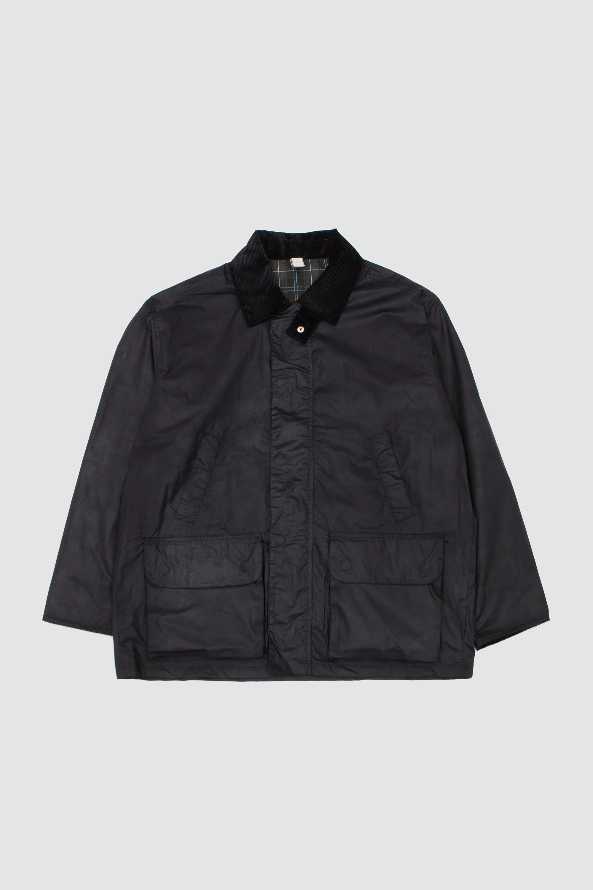 Waxed Ripstop Leisure Jacket Black - Image 2