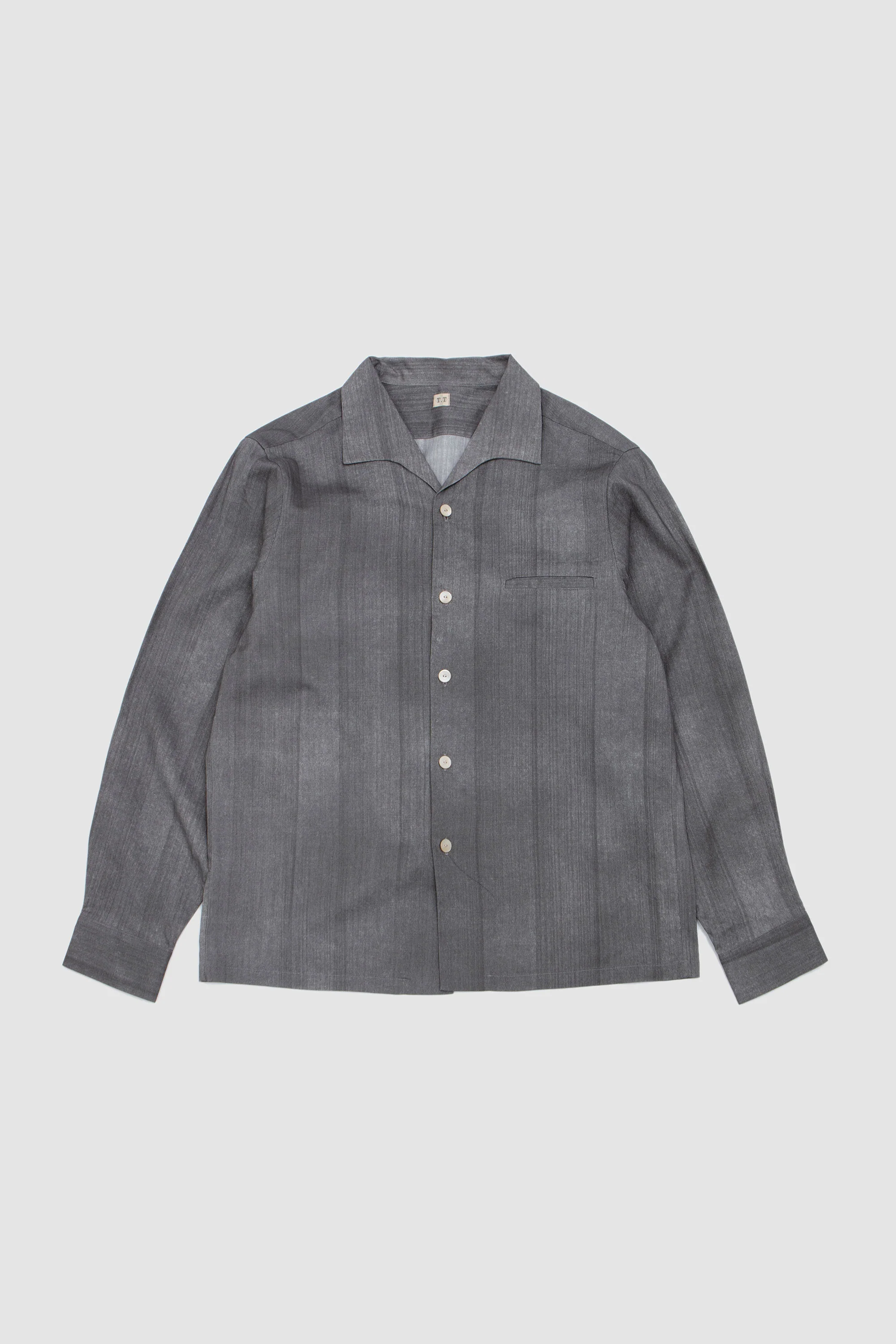 Lot.108 50S Italian Collar Shirt Hand Drawn Sumi - Image 4