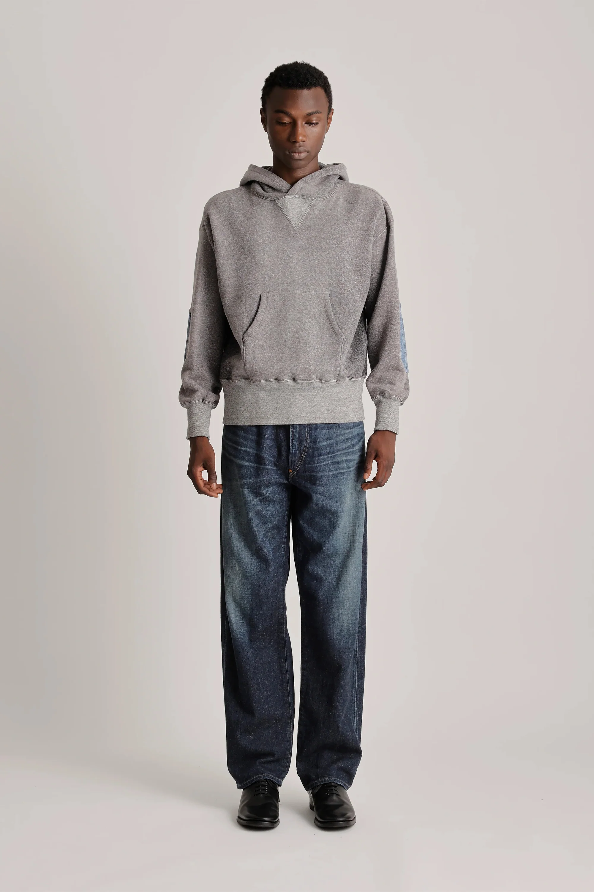 Lot.606 Hooded Sweatshirt Bleached Heather Grey - Image 2