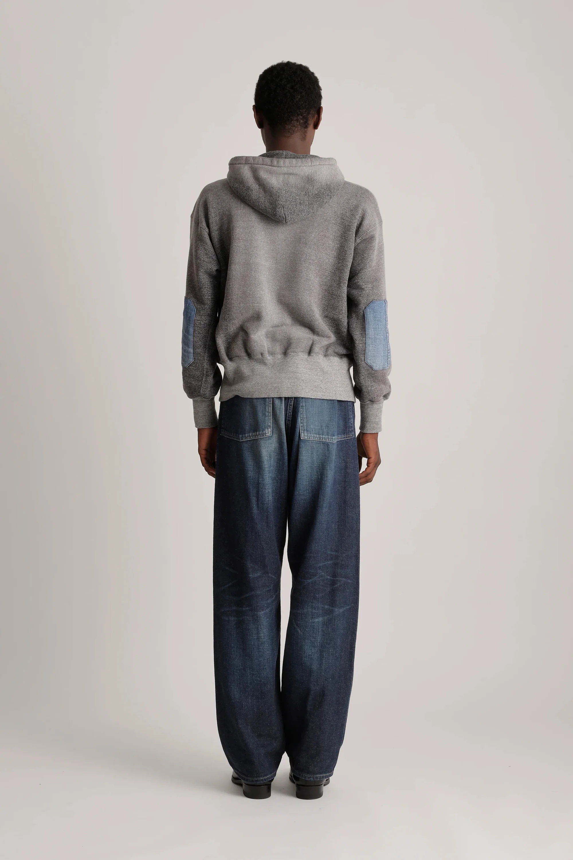 Lot.606 Hooded Sweatshirt Bleached Heather Grey - Image 4