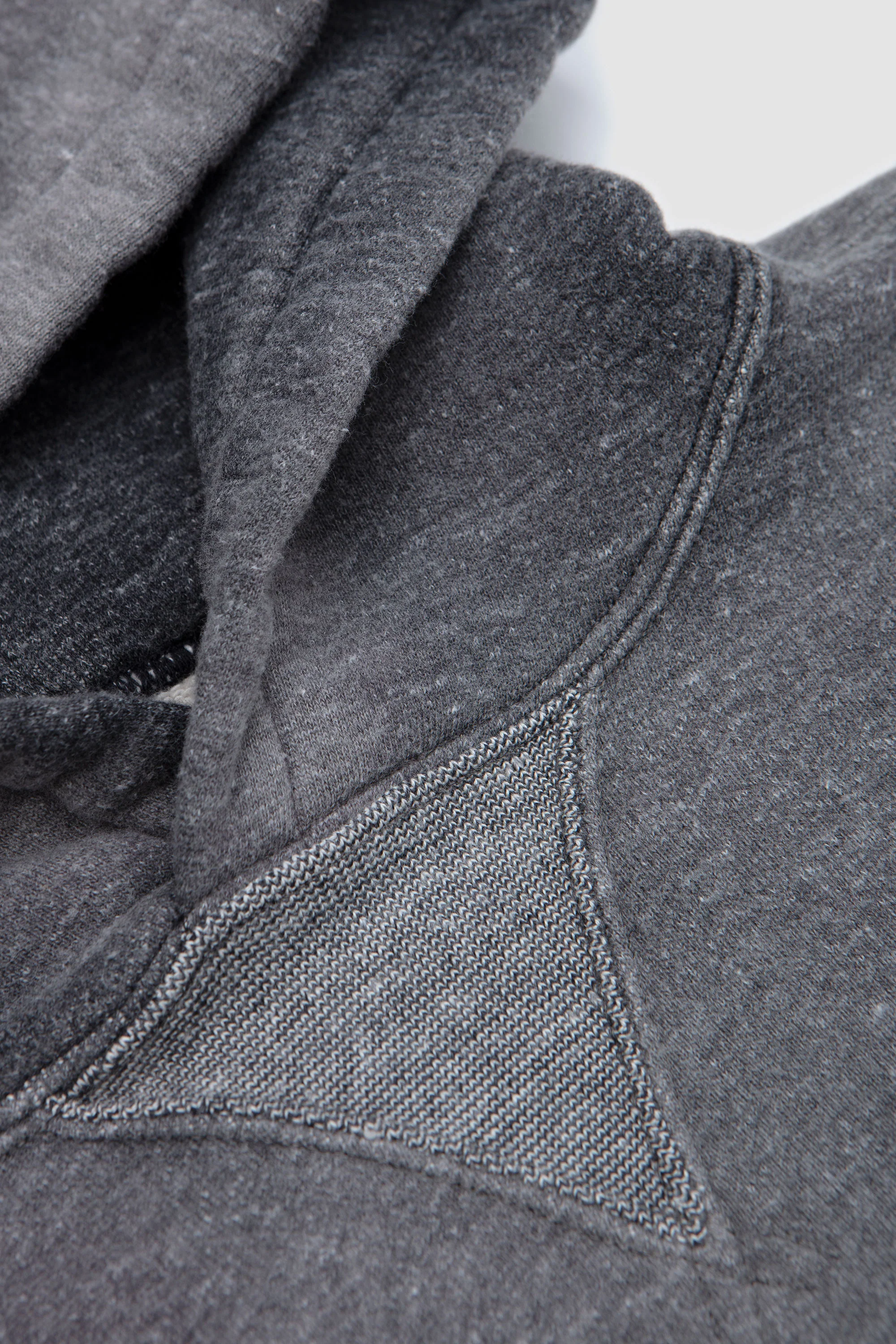 Lot.606 Hooded Sweatshirt Bleached Heather Grey - Image 6