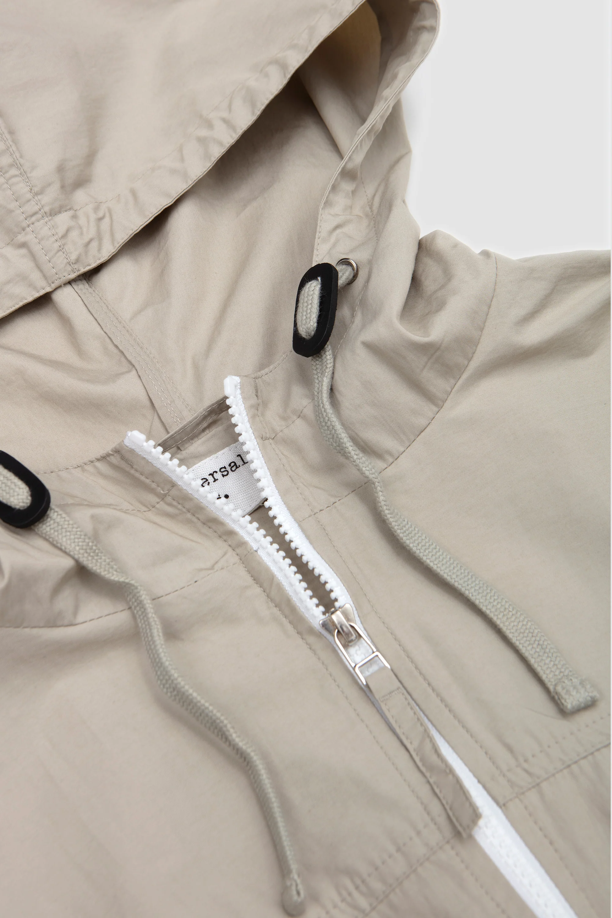 Daley Jacket Cotton Rec. Nylon Mix Sand - Image 3