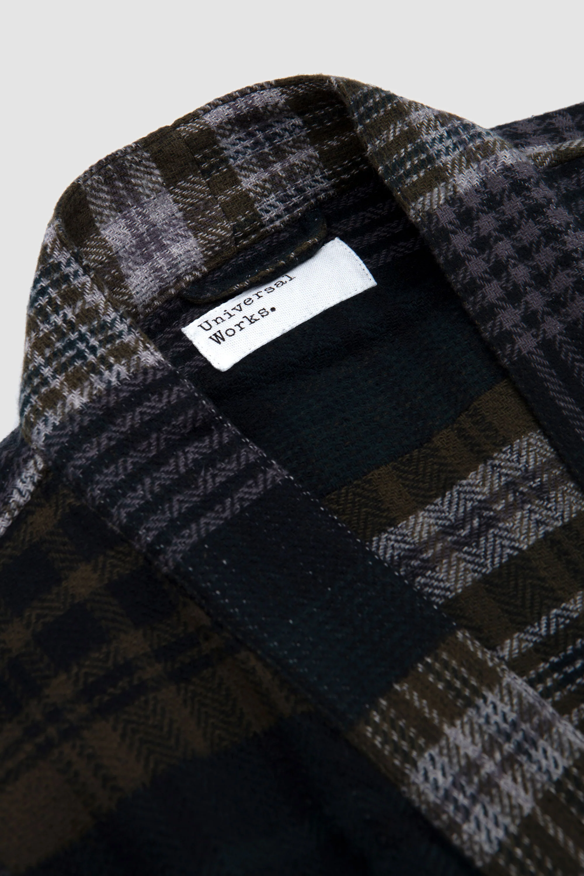 Kyoto Work Jacket Japanese Patchwork Green - Image 3