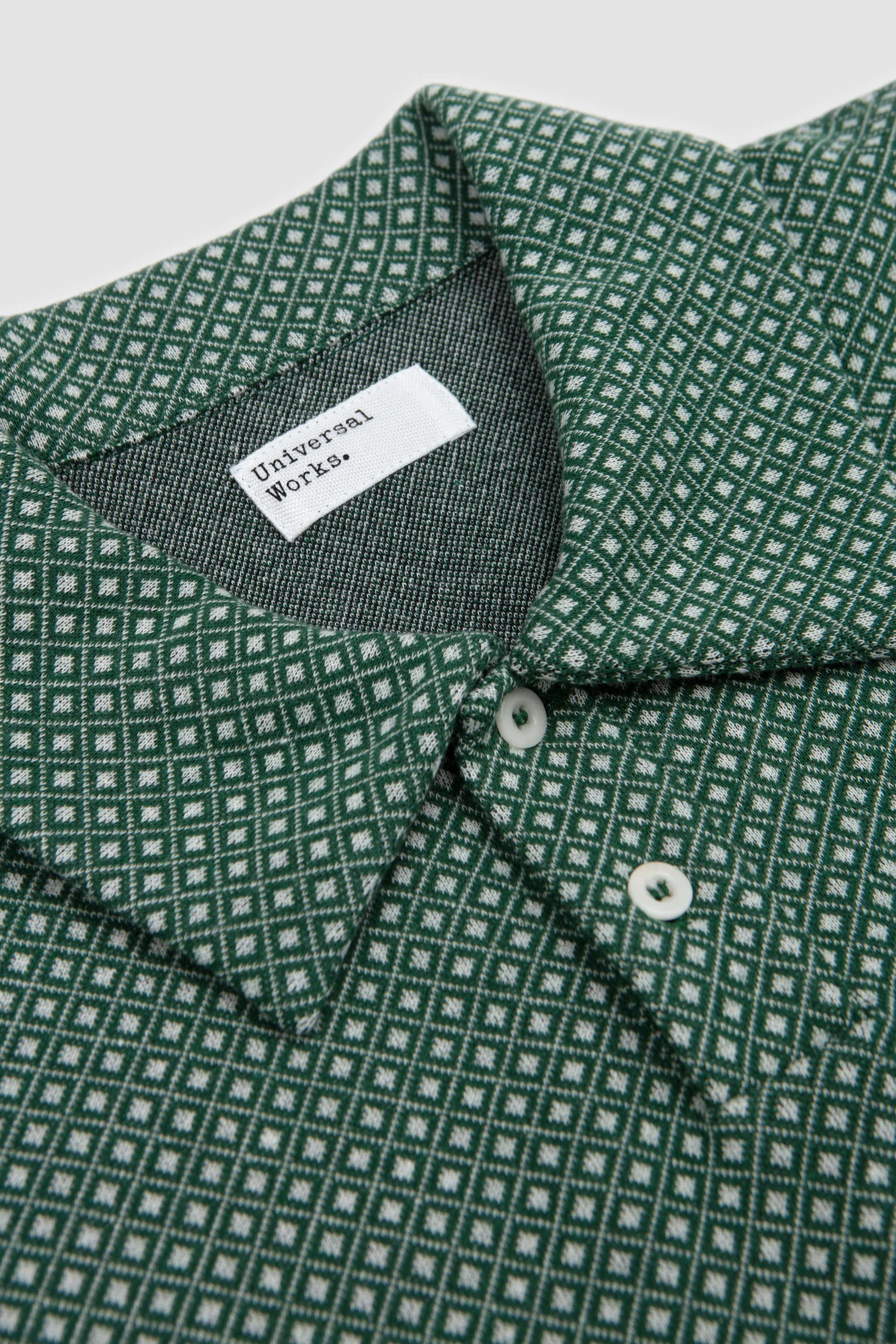 Newlyn Polo Argyll Jersey Green - Image 3