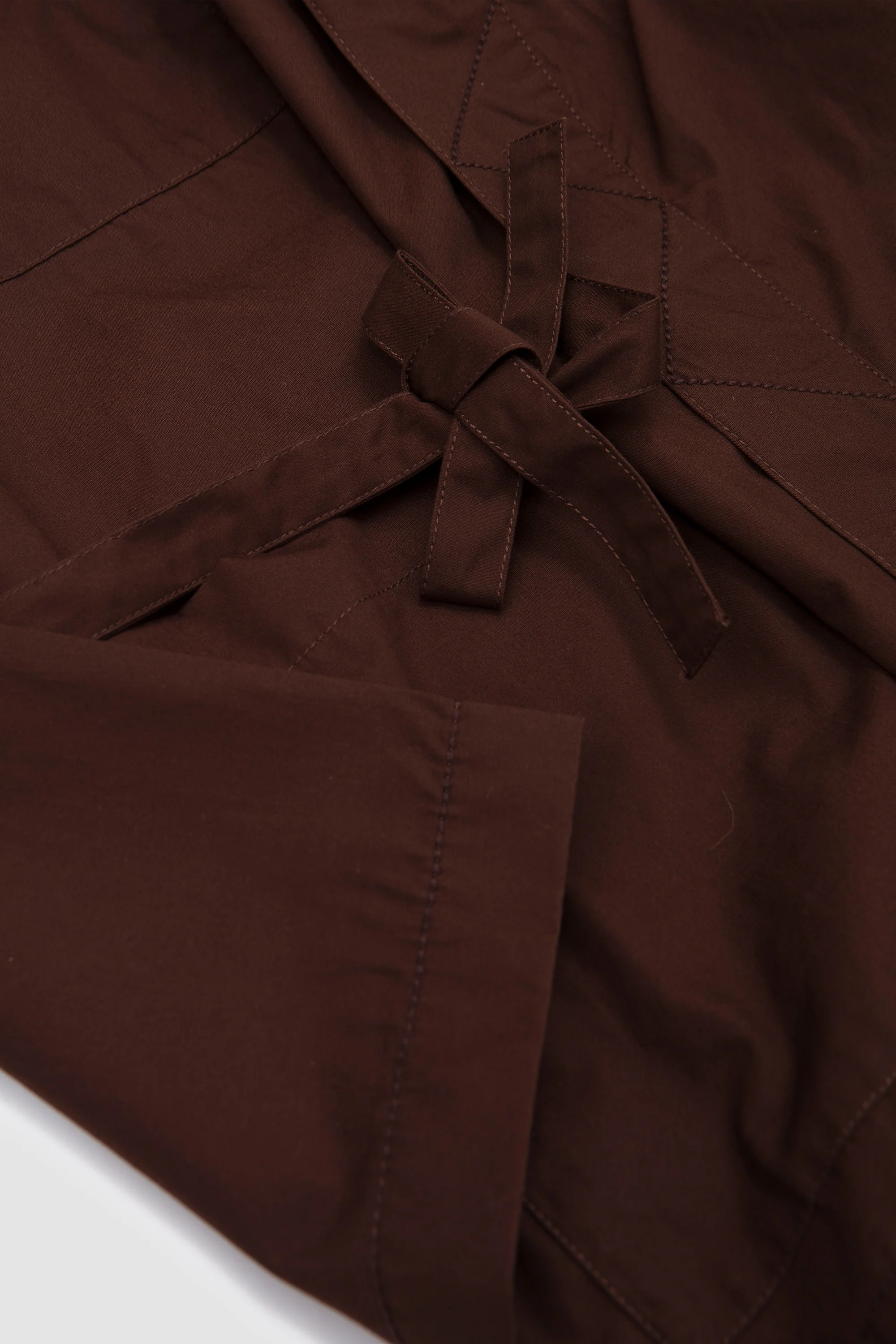 Osaka Work Jacket Peached Poplin Brown - Image 4