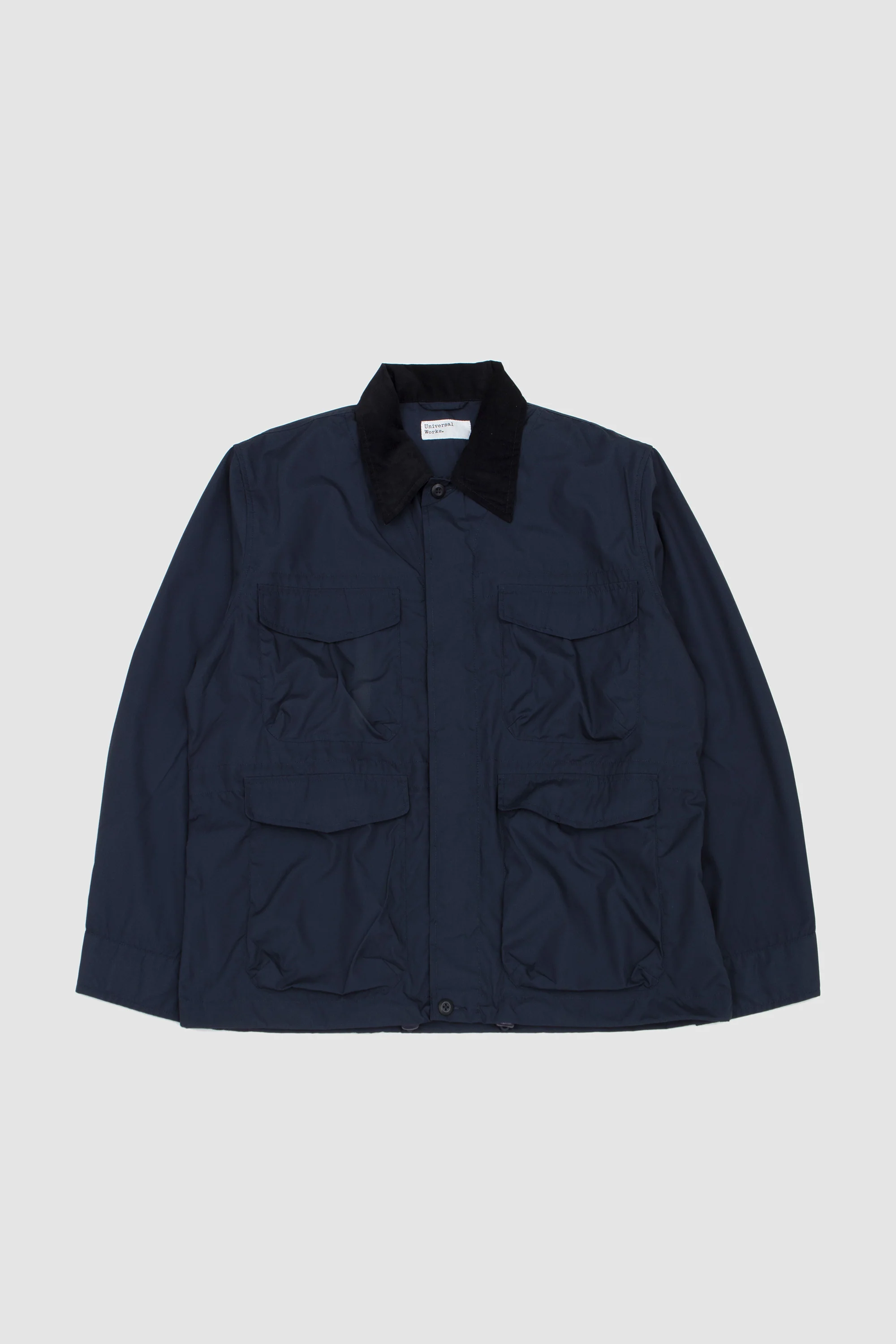 Parachute Field Jacket Rec. Poly Tech Navy - Image 2