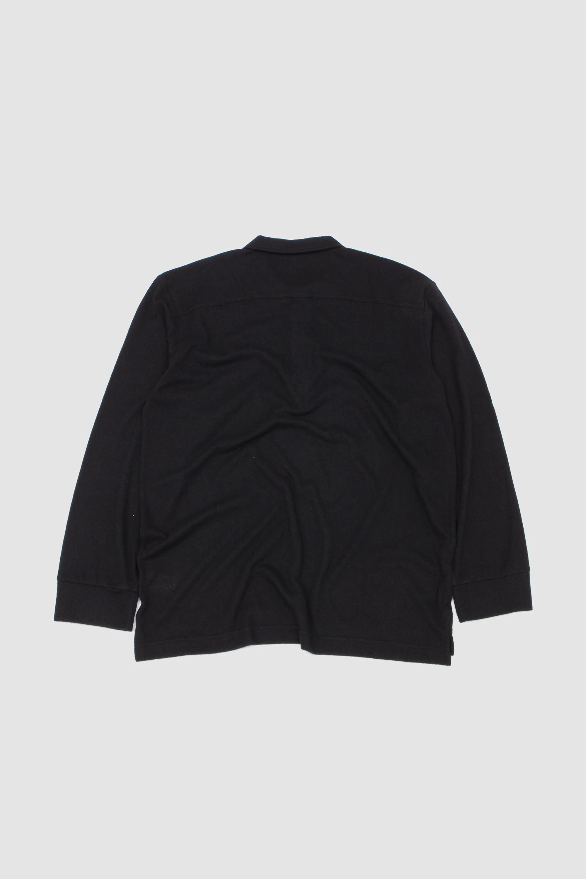 Pullover LS Shirt Rec. Wool Mix SJ Black - Image 5