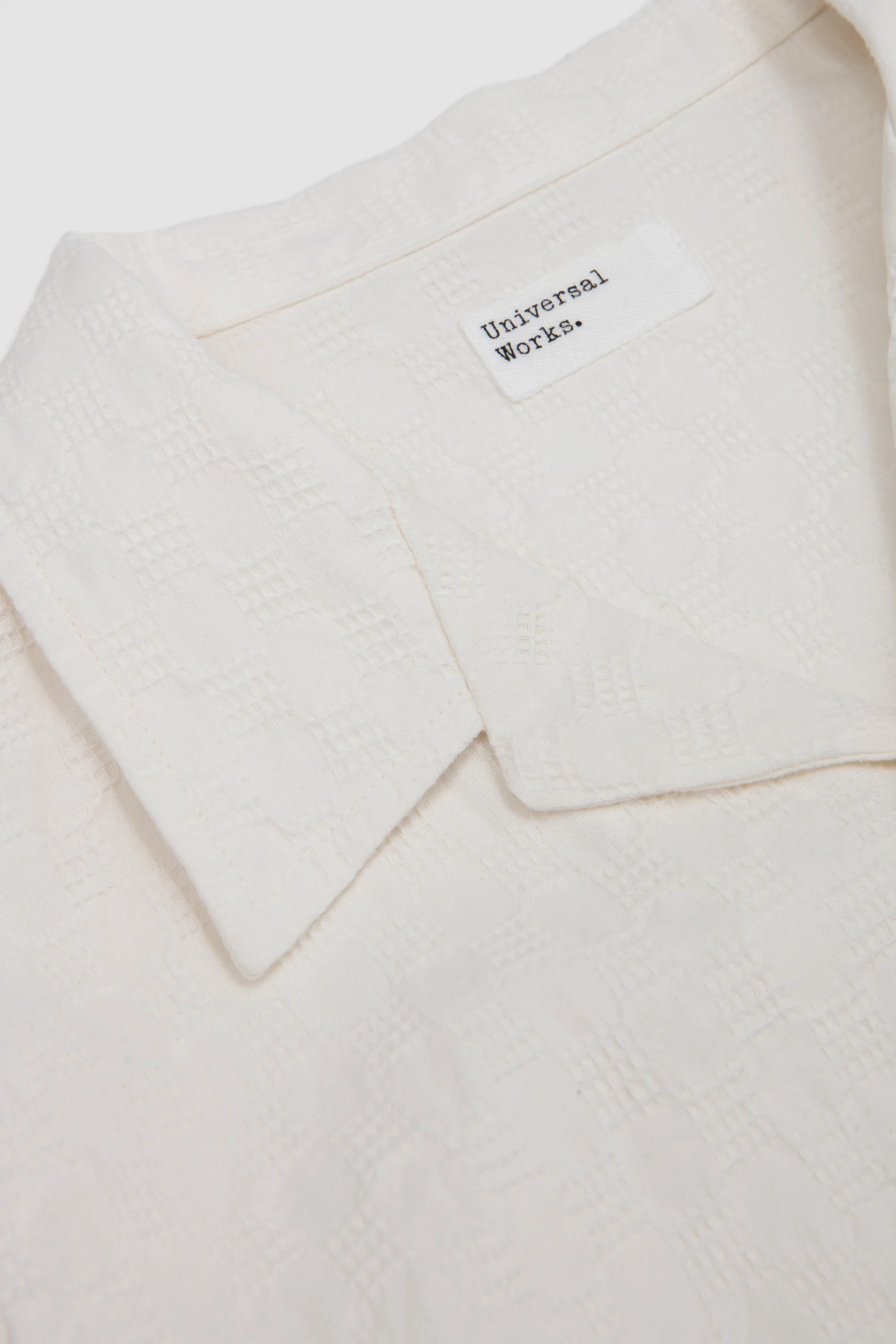 Road Shirt Dot Waffle Ecru - Image 4