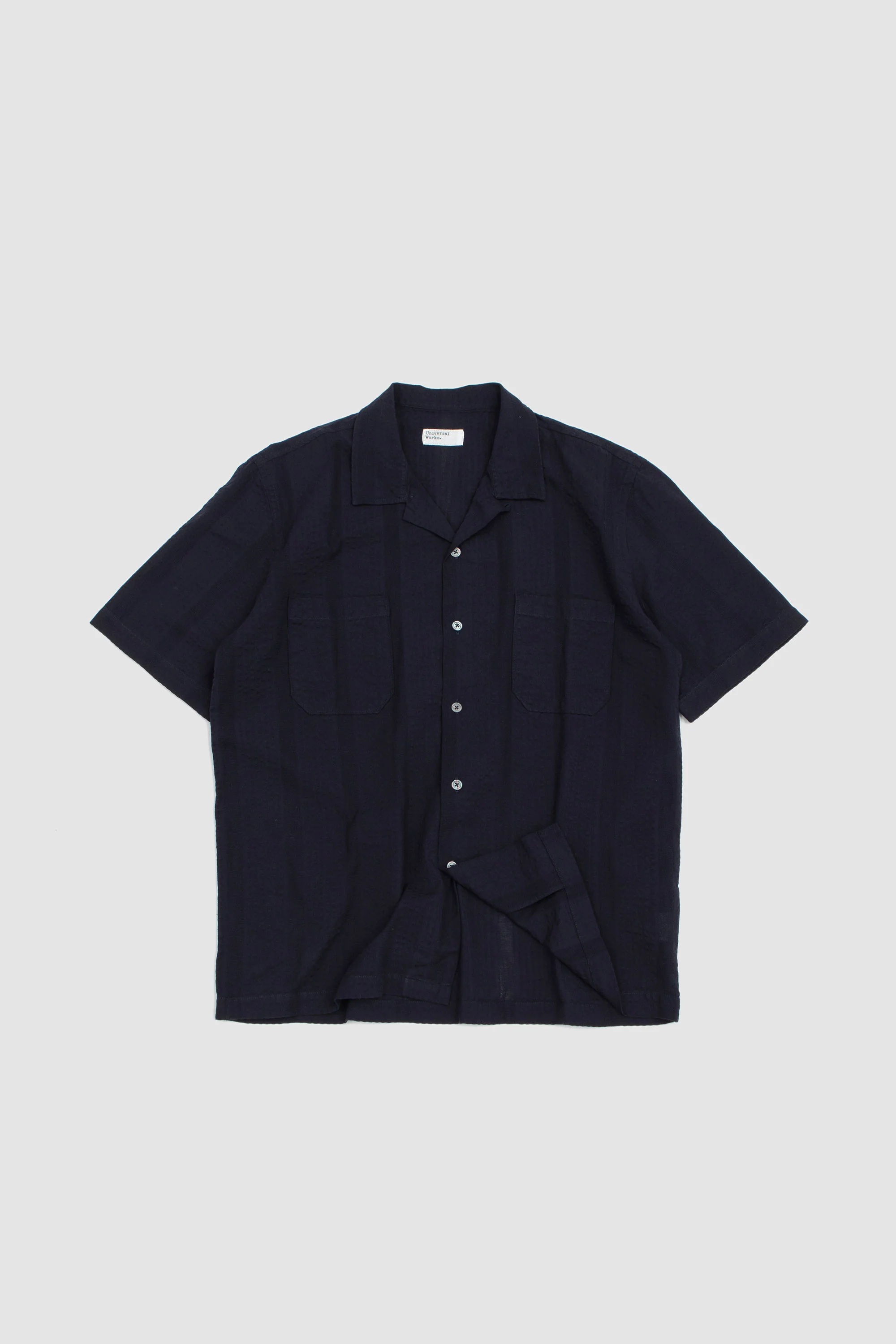 Road Shirt Reef Stripe Cotton Navy - Image 2