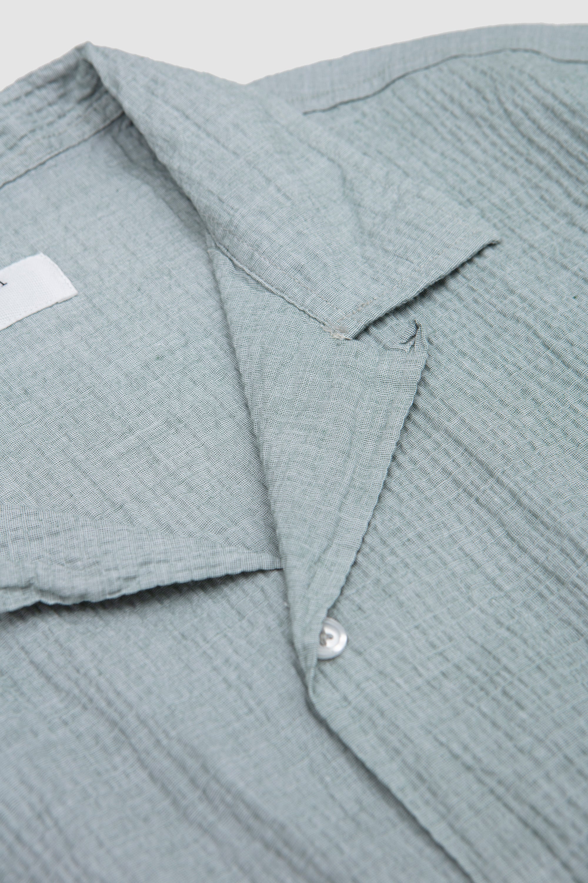 Road Shirt Seersucker Green - Image 3