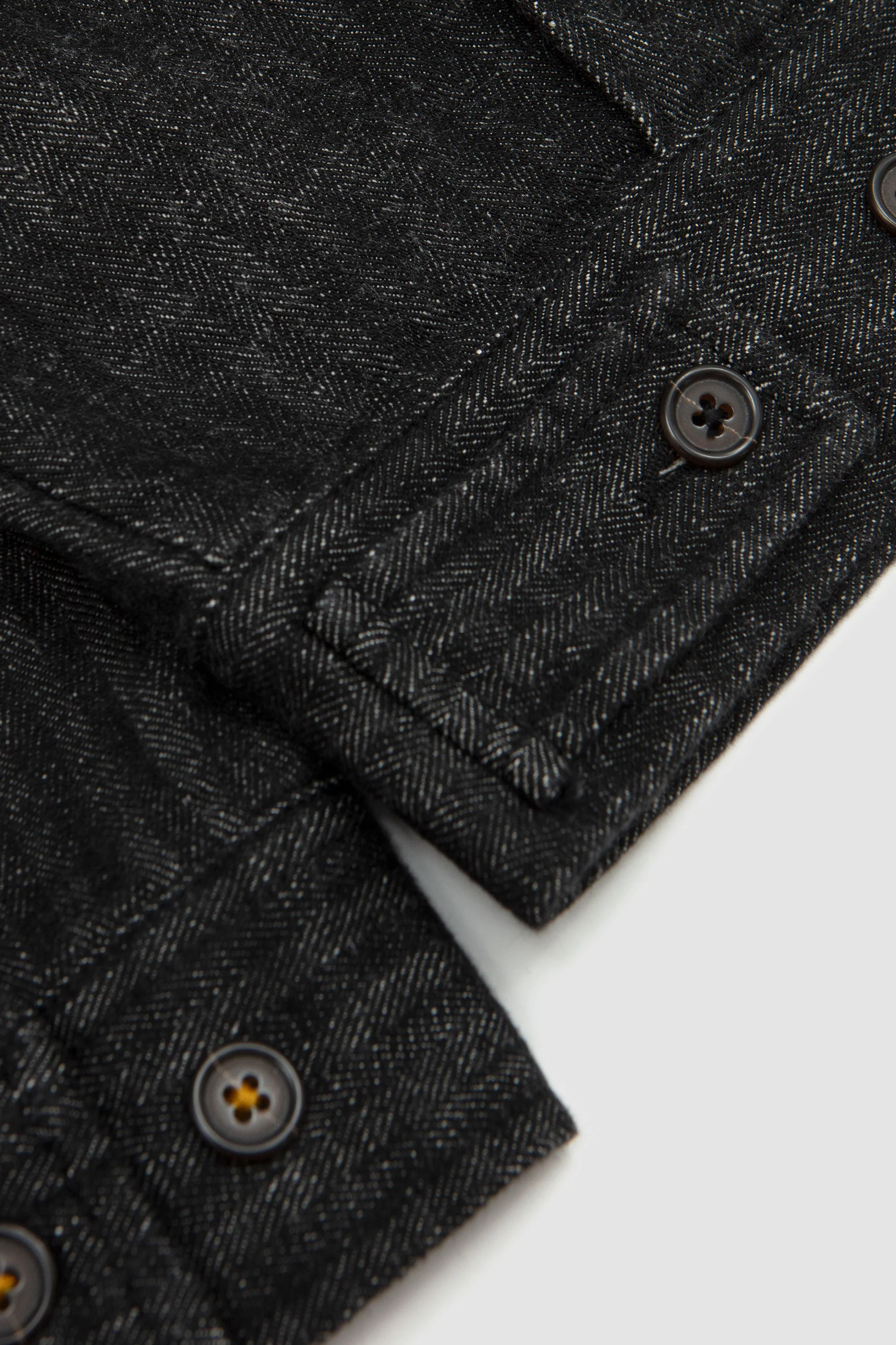 Rose Bowl Jacket Cotton Denim Black - Image 4