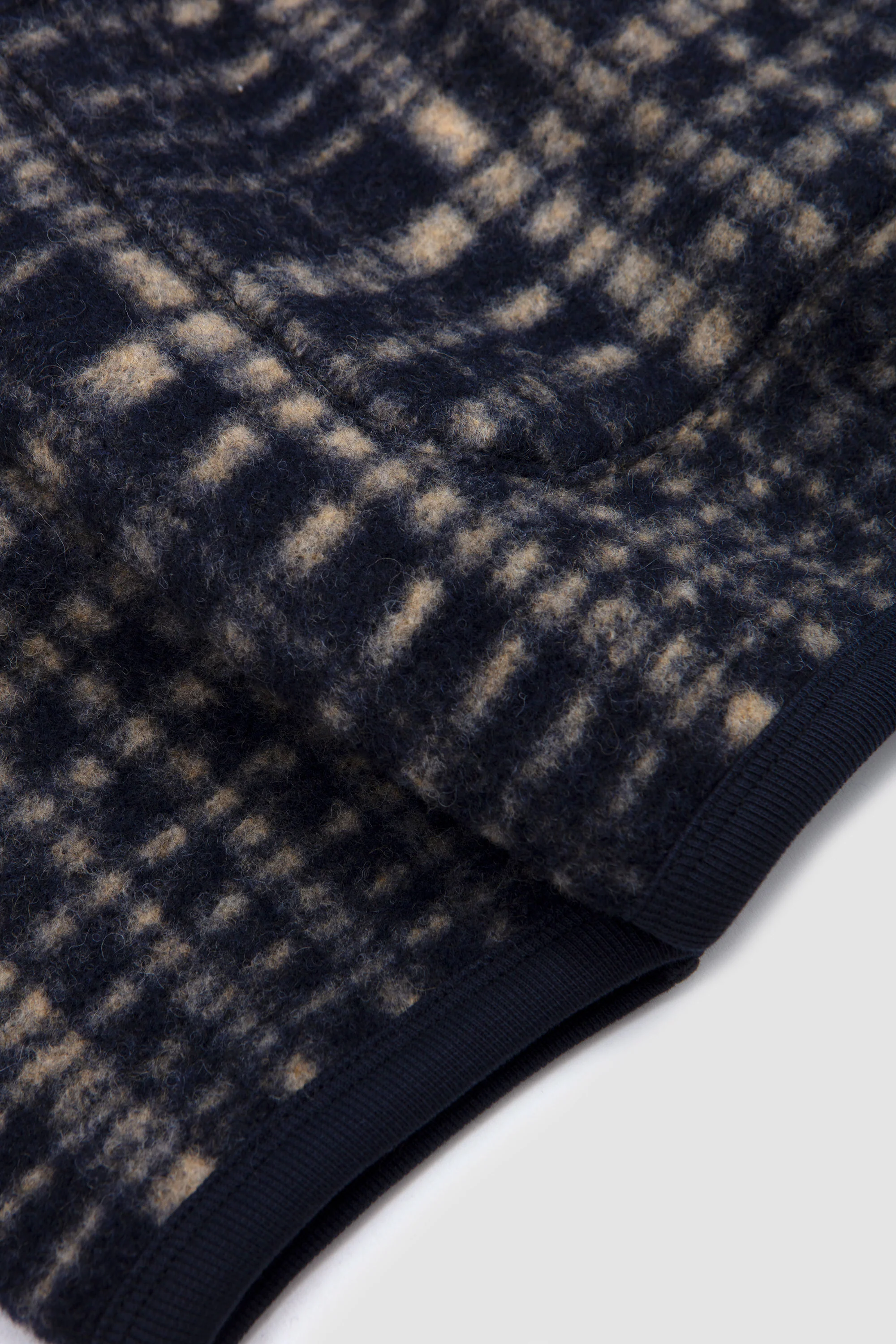 Telepass Fleece Cardigan Navy - Image 4