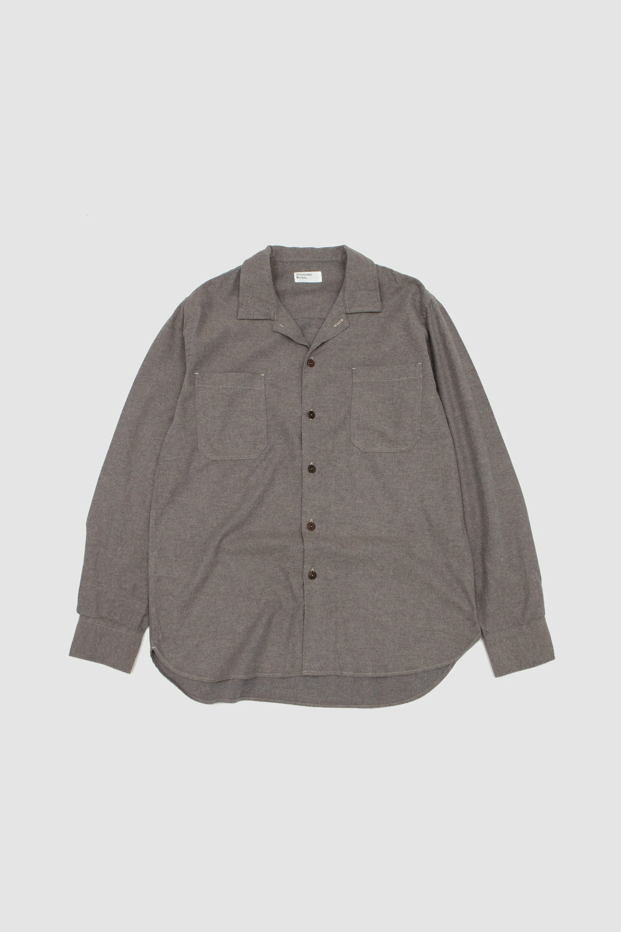Work Shirt Brushed Flannel Brown - Image 2