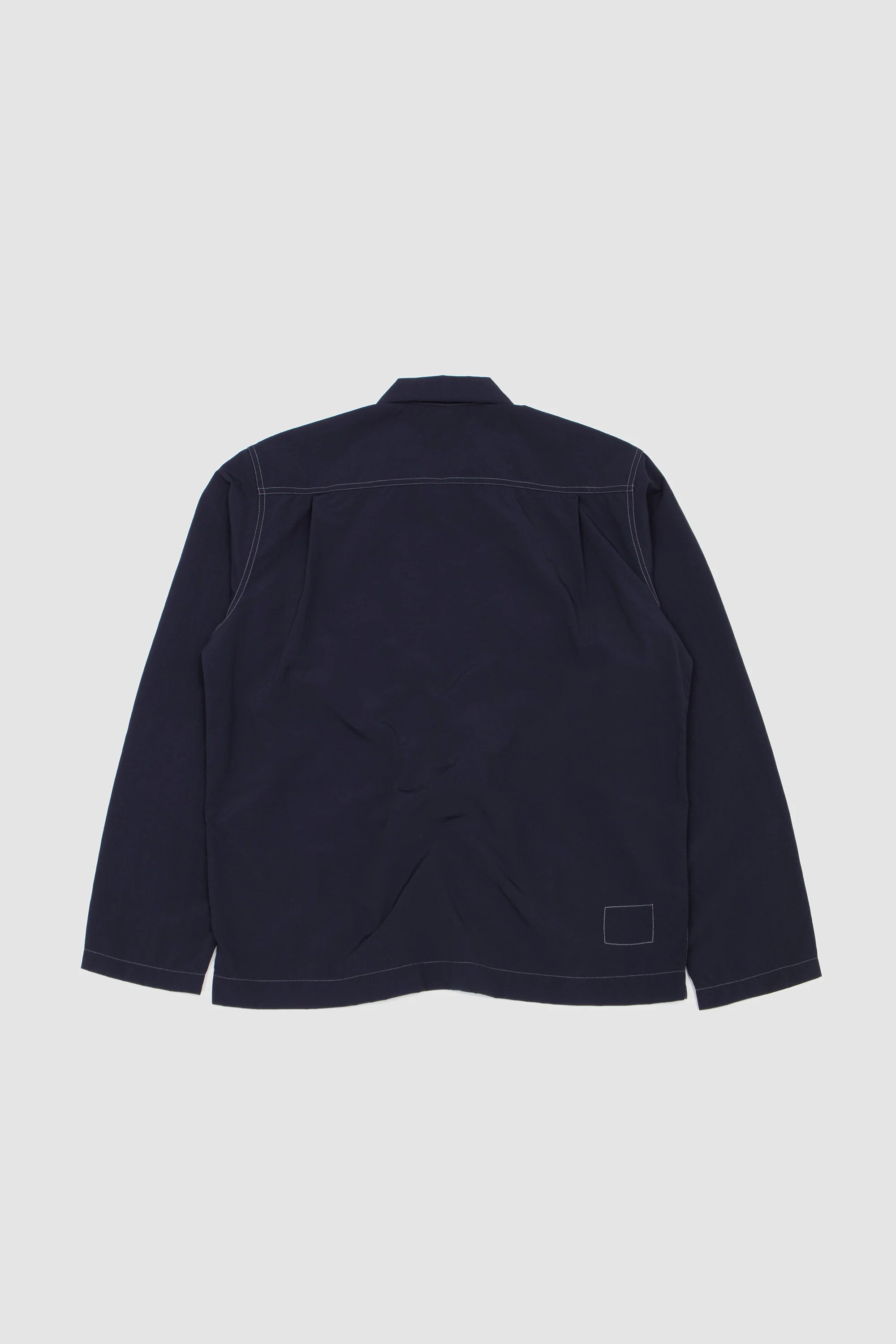 Zip Too Shirt Seo Recycled Nylon Navy - Image 5