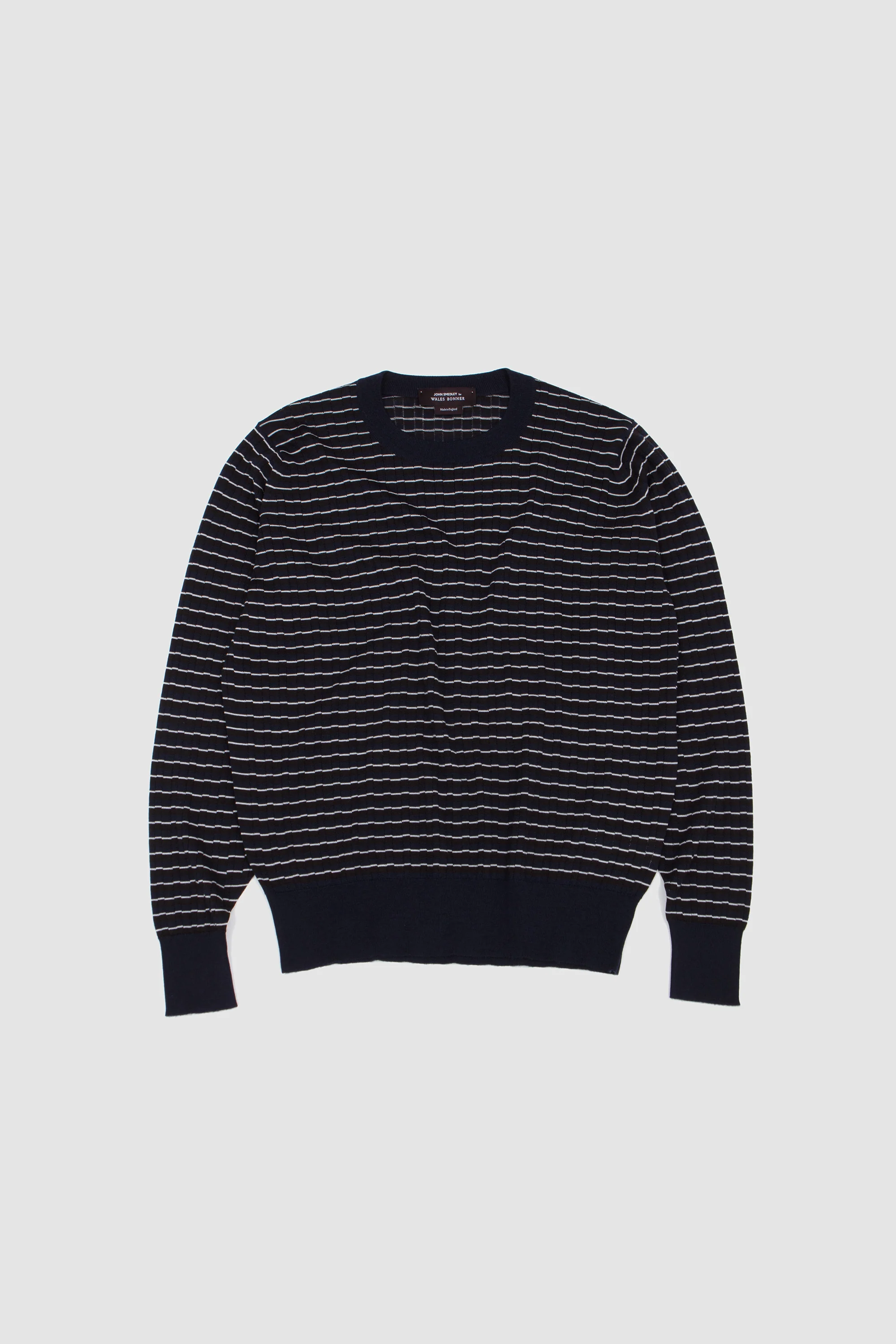 Ashby Jumper Navy/ Dark Brown/ Ivory - Image 5
