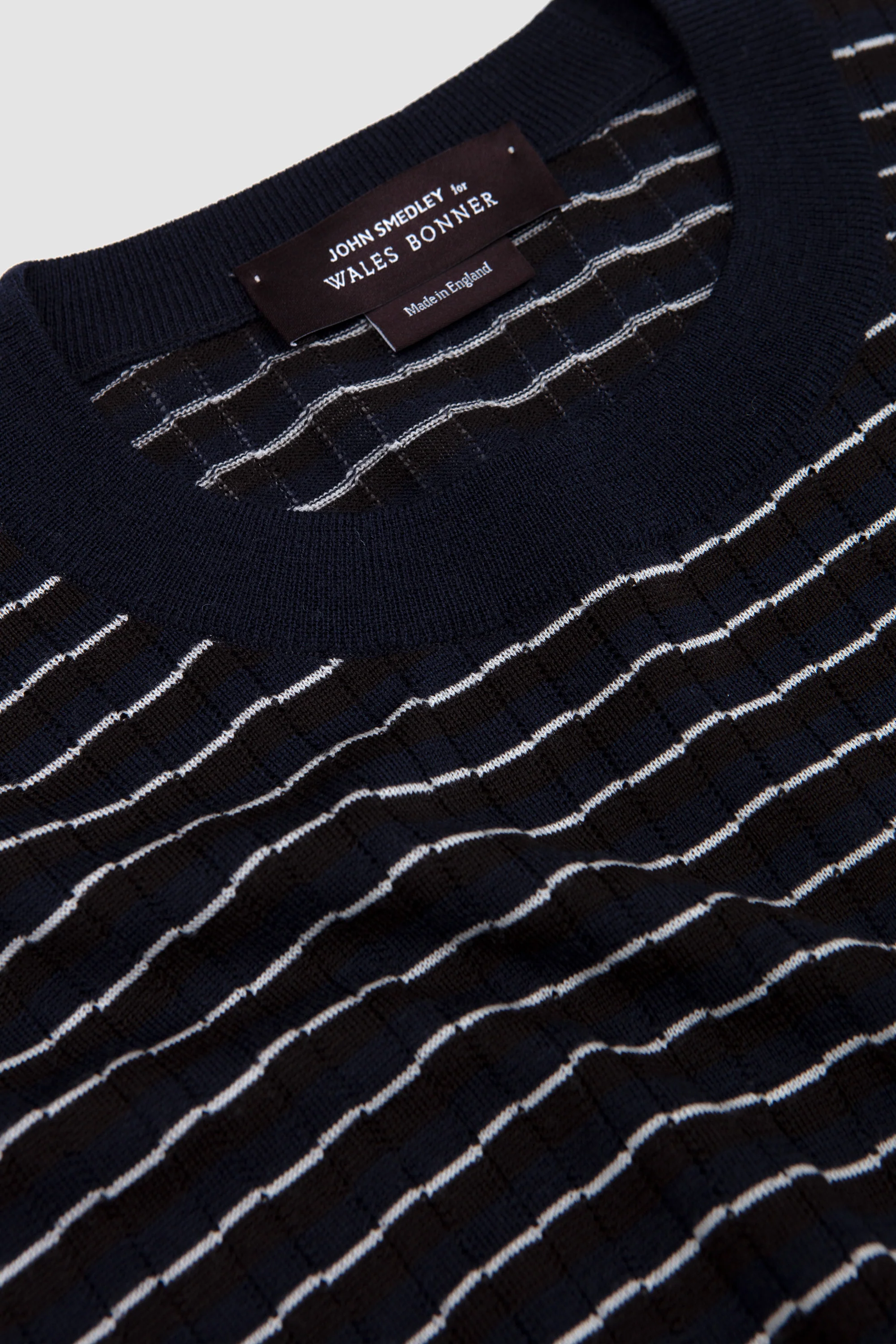 Ashby Jumper Navy/ Dark Brown/ Ivory - Image 6