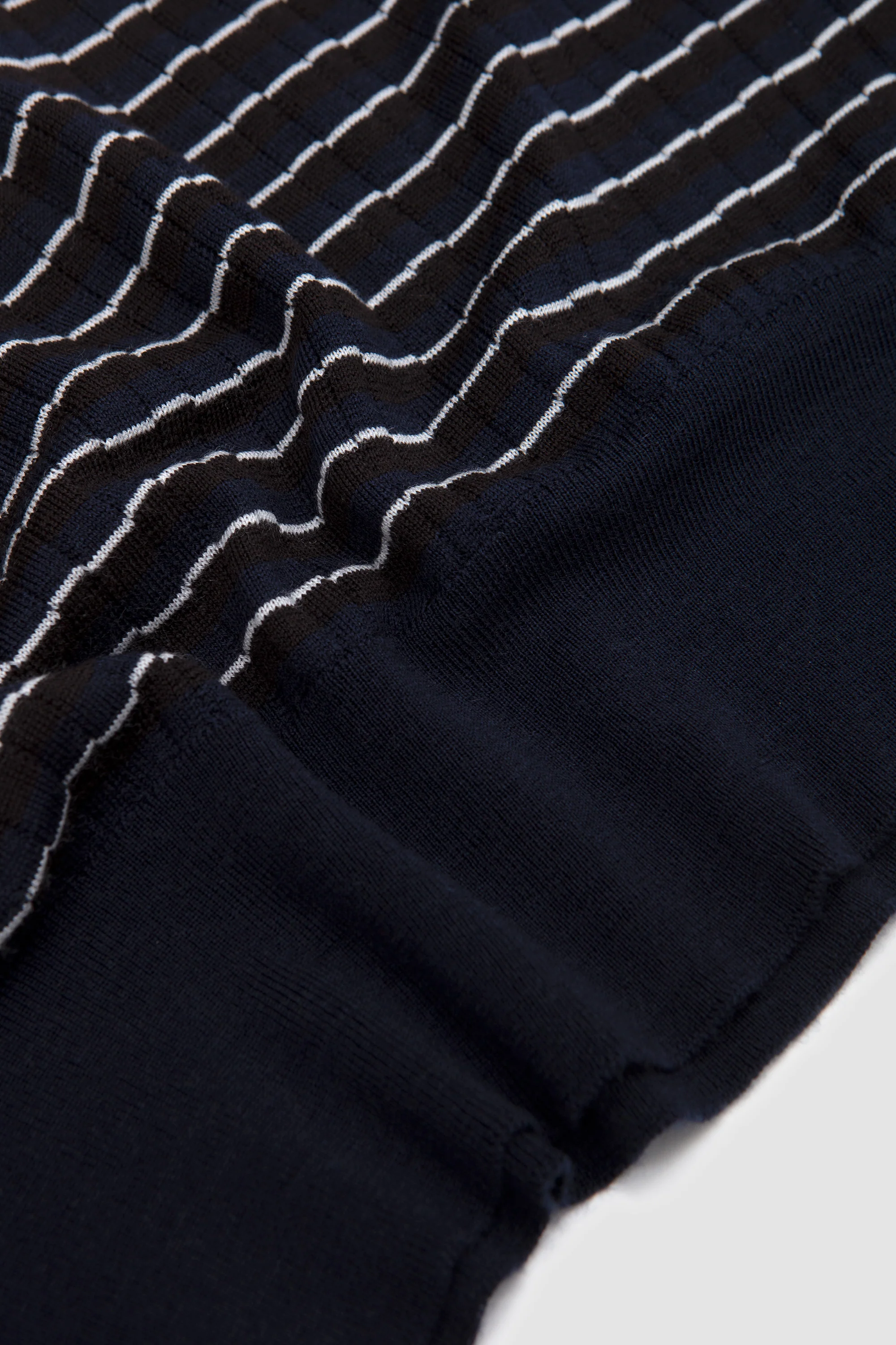 Ashby Jumper Navy/ Dark Brown/ Ivory - Image 7