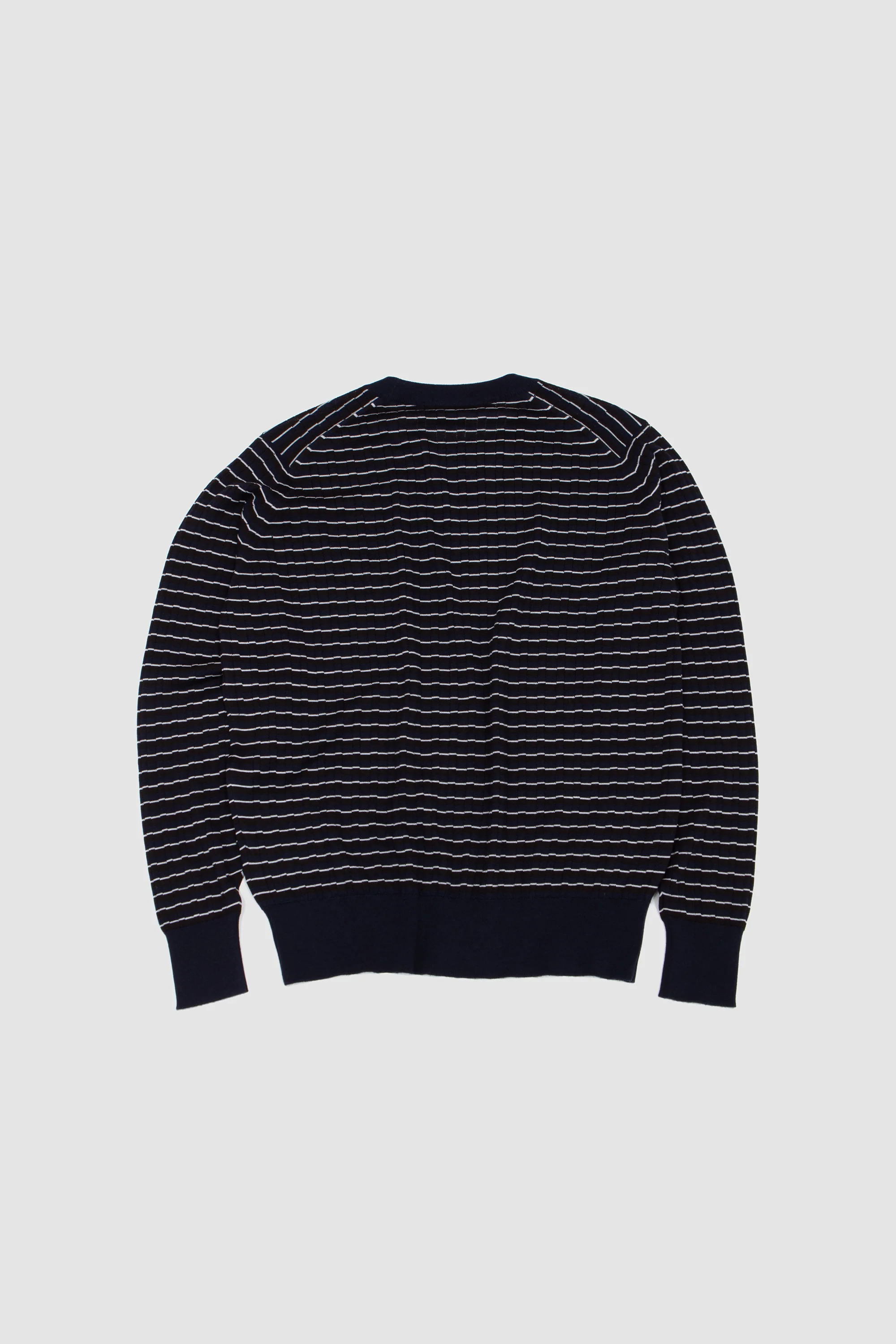 Ashby Jumper Navy/ Dark Brown/ Ivory - Image 8