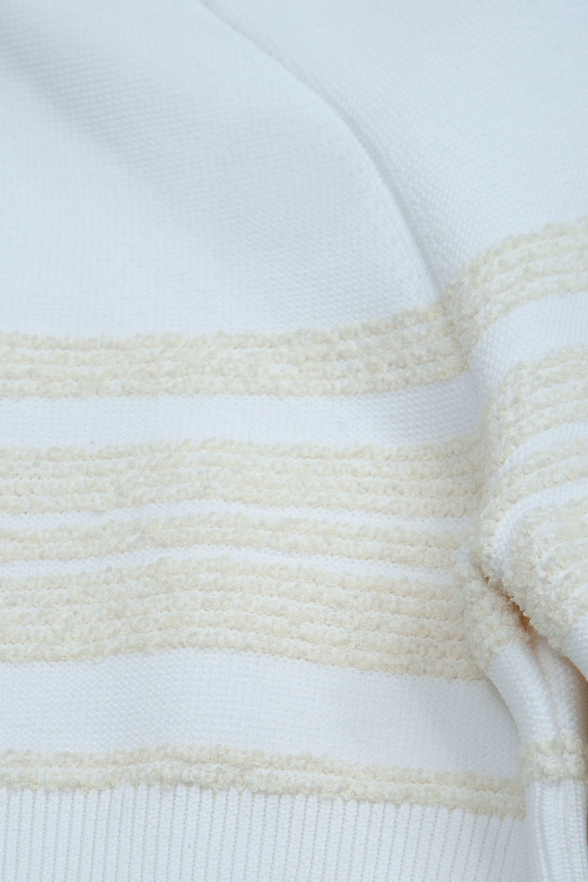 Dawn Knit Polo White/Ivory - Image 4