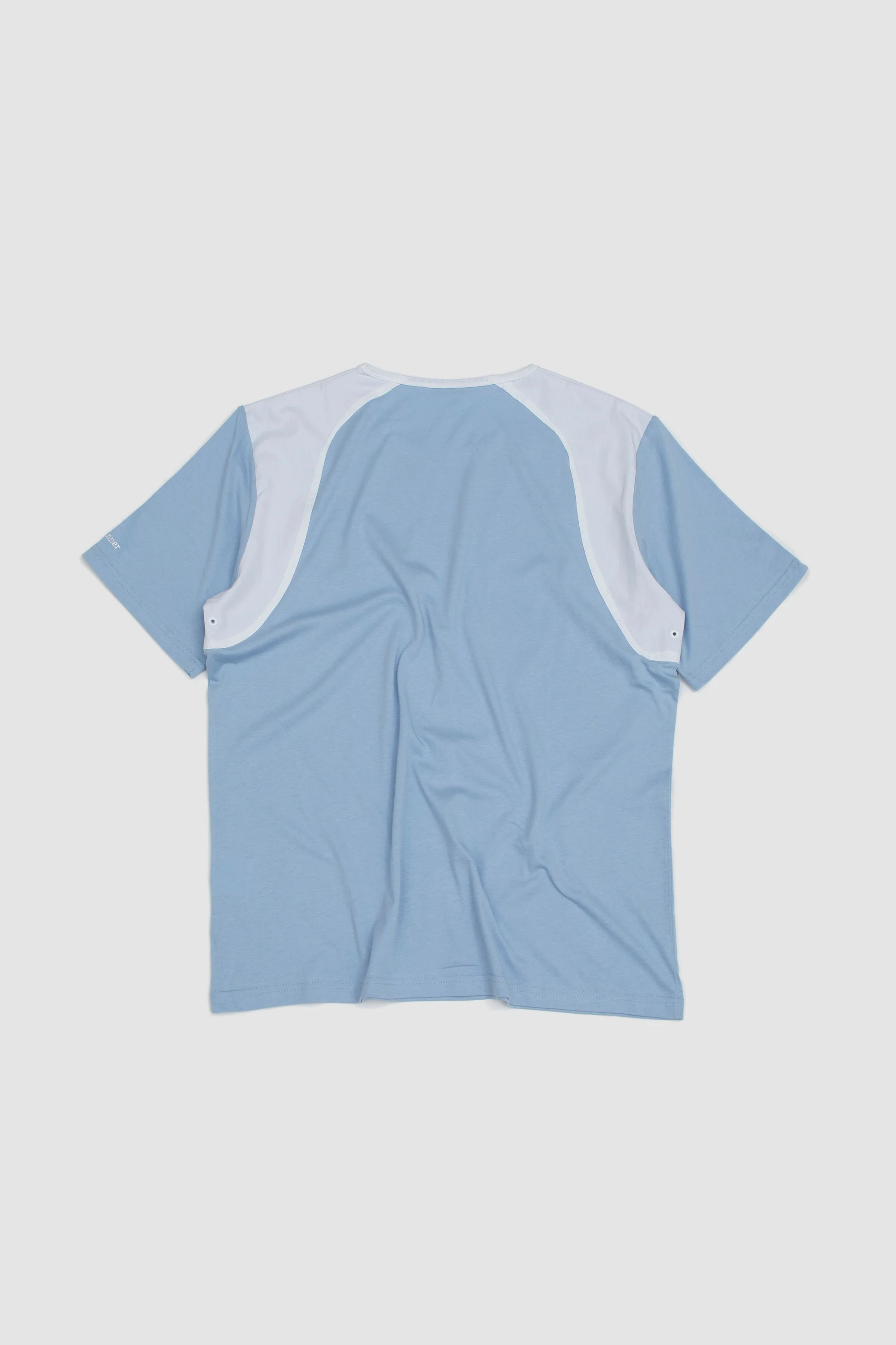 Dub T-Shirt White/ Light Blue - Image 5