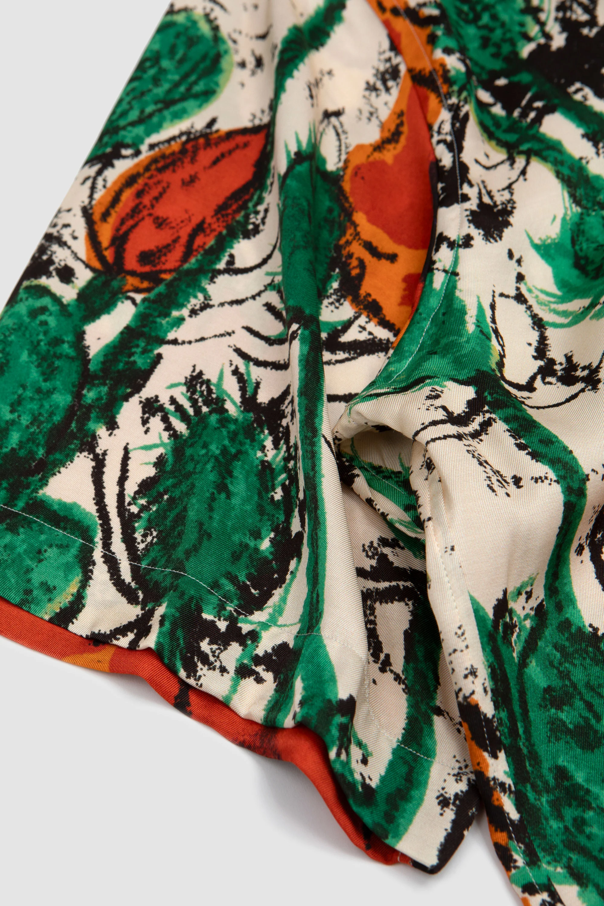 Highlife Bowling Shirt Mcnish Poppy Red - Image 4