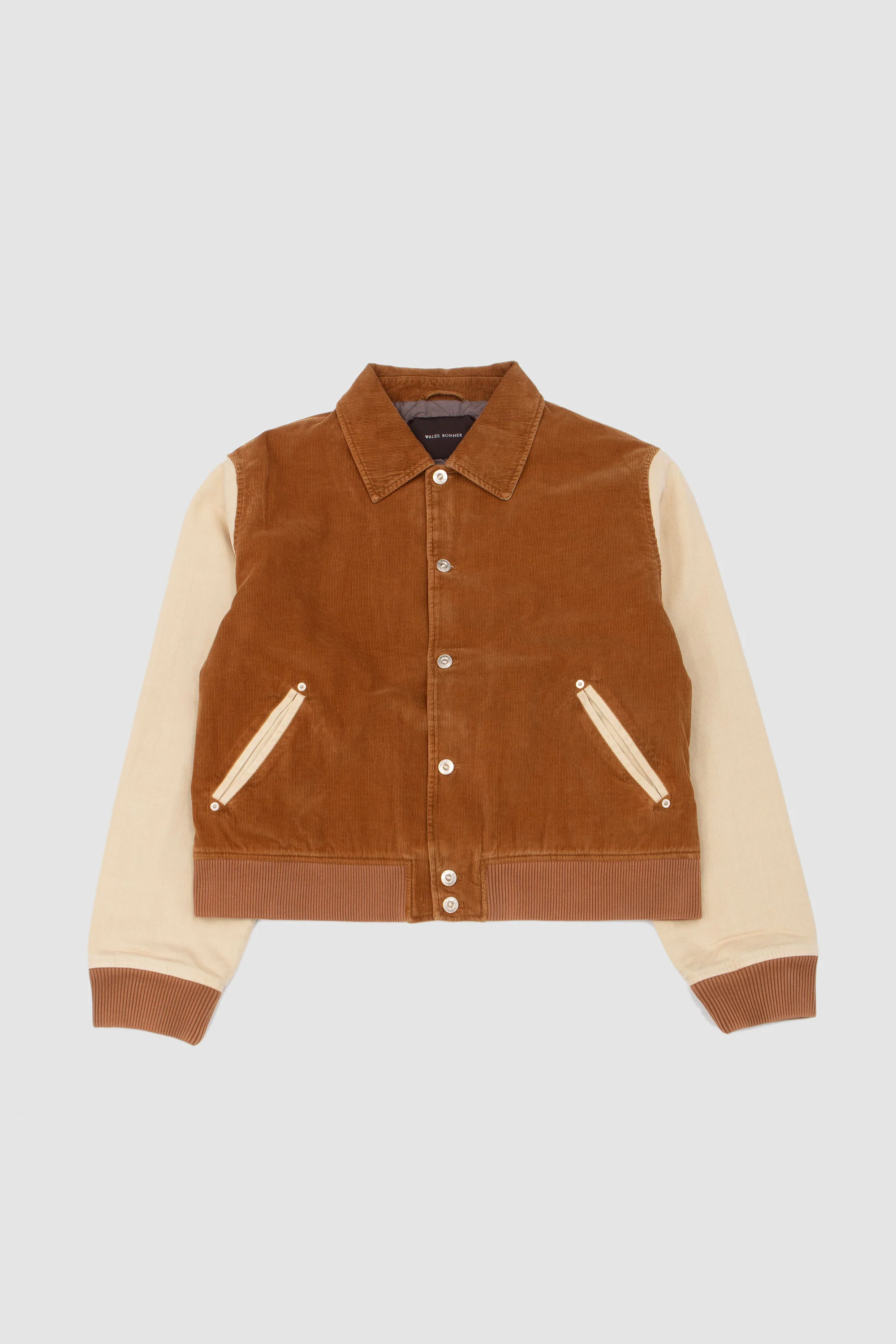 Homecoming Varsity Jacket Brown/ Sand