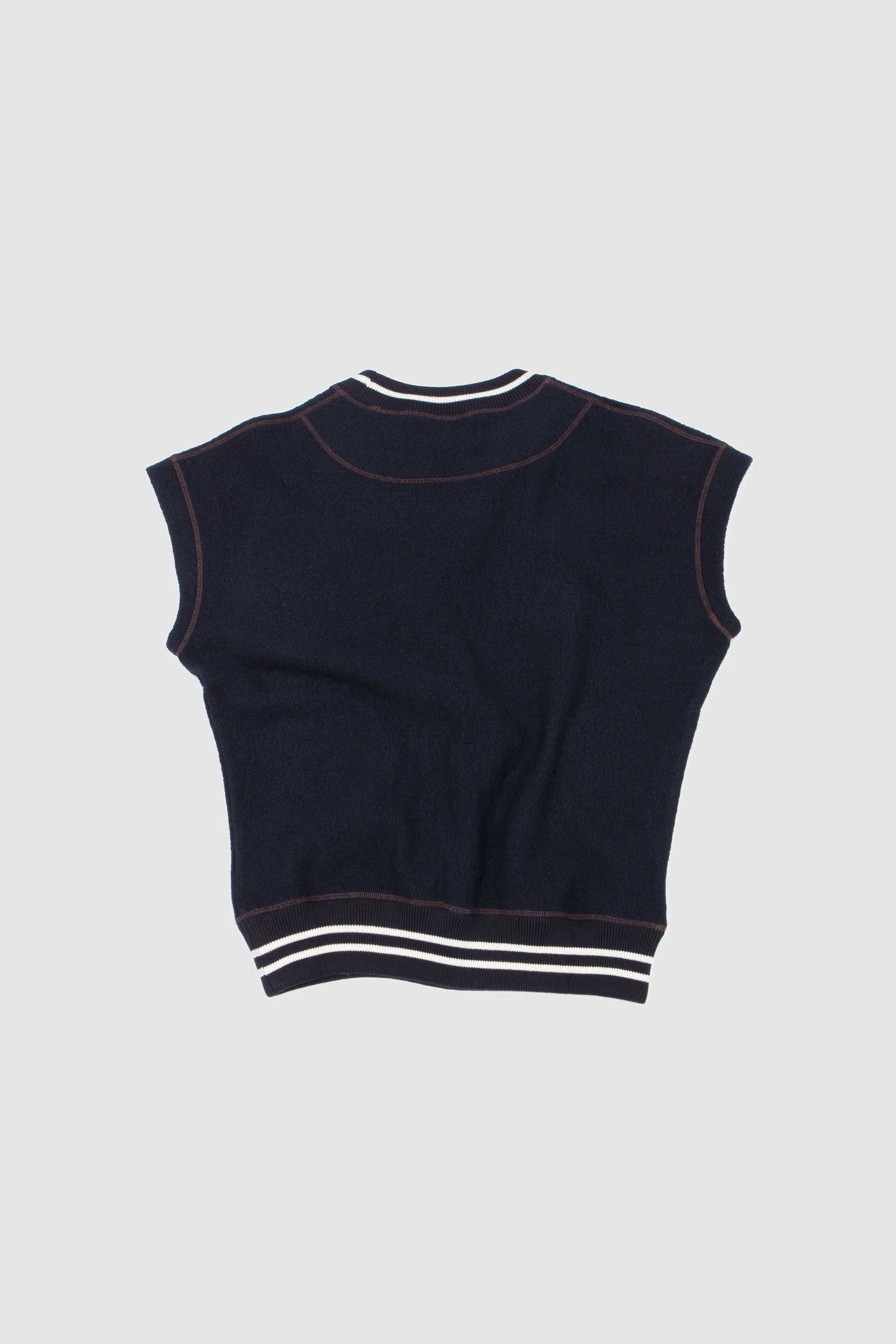 October Vest Navy - Image 8